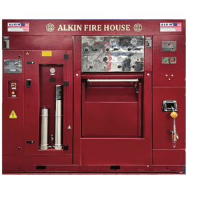 ESTAÇÃO DE RECARGA DE CILINDRO DE ALTA PRESSÃO DE  AR RESPIRÁVEL COMPLETA (ALKIN Fire House) - ALKIN